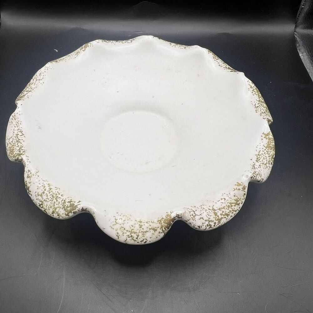 Bowl for Pitcher Vintage Inarco E 1208 Bowl Saucer White Gold 1960s